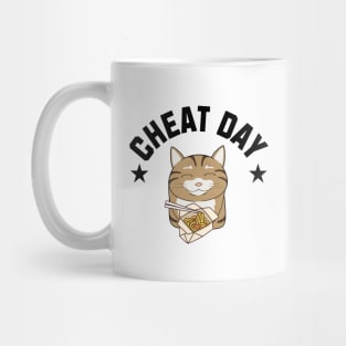 Cat Noods Cheat Day Mug